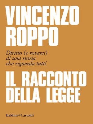 cover image of Il racconto della Legge